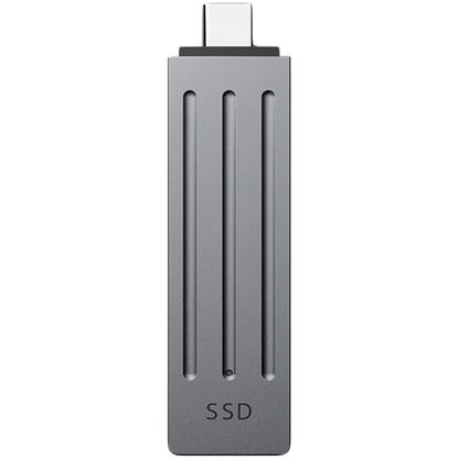 SEAGATE SSD External Ultra Compact (2.5'/1TB/USB 3.1 TYPE C) Dark Grey – alternate product view 2