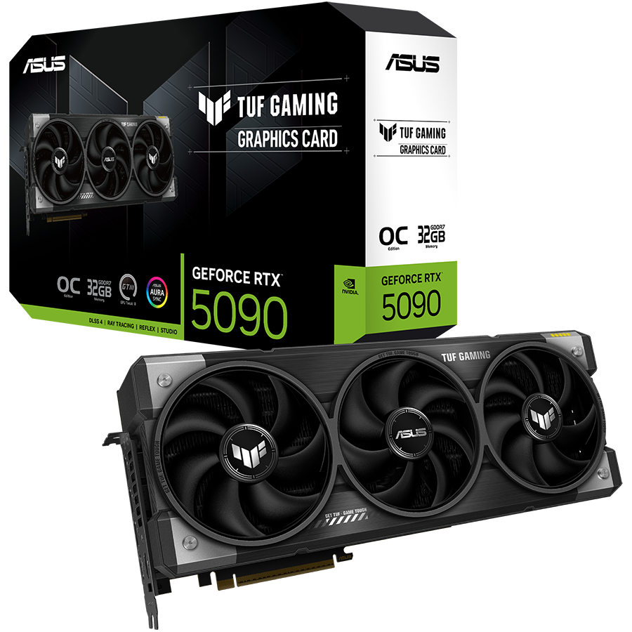 ASUS TUF Gaming GeForce RTX 5090 OC Edition 32GB GDDR7