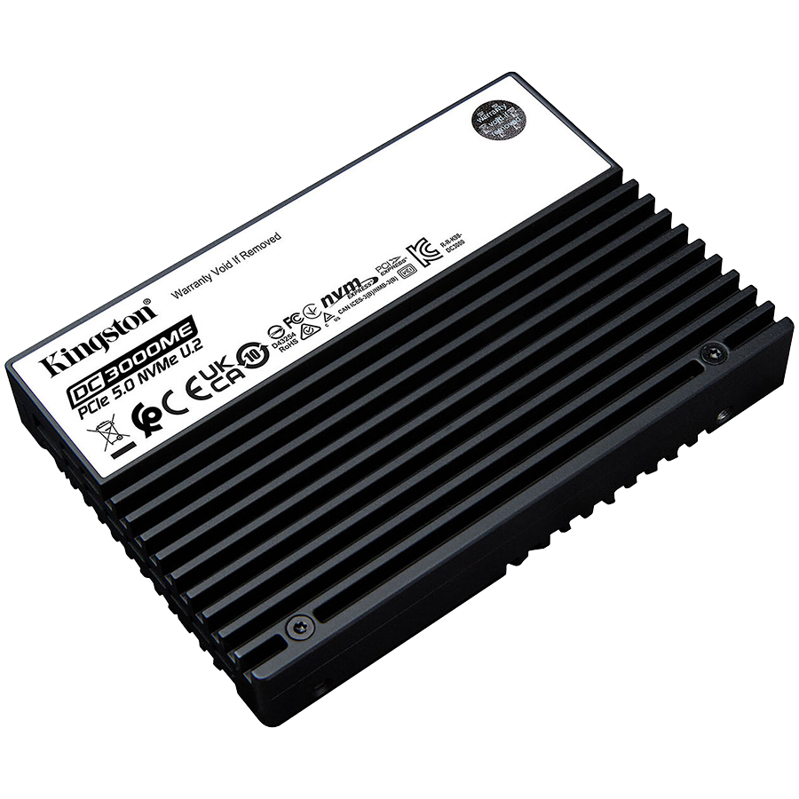 Kingston DC3000ME 15.36TB U.2 PCIe 5.0 NVMe TCG Opal Enterprise SSD