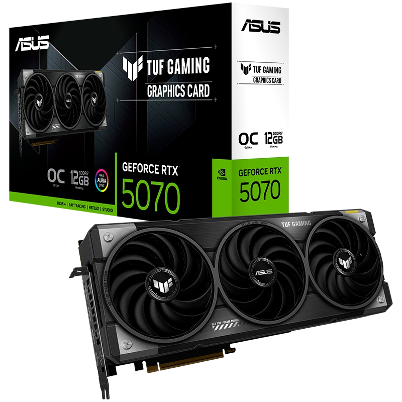 ASUS TUF Gaming GeForce RTX 5070 OC Edition 12GB GDDR7
