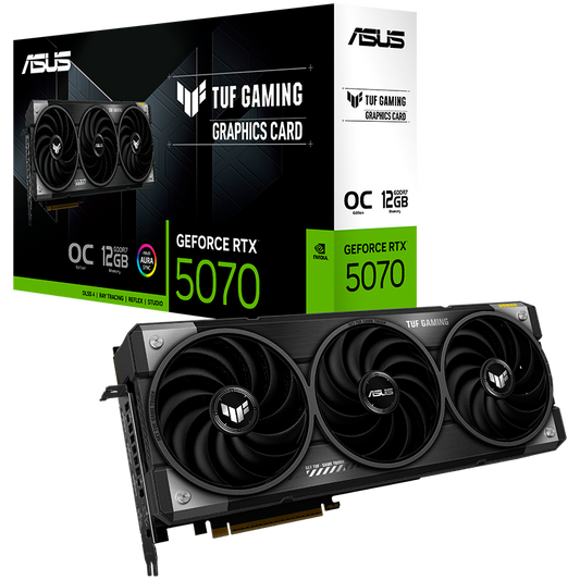 ASUS TUF Gaming GeForce RTX 5070 OC Edition 12GB GDDR7