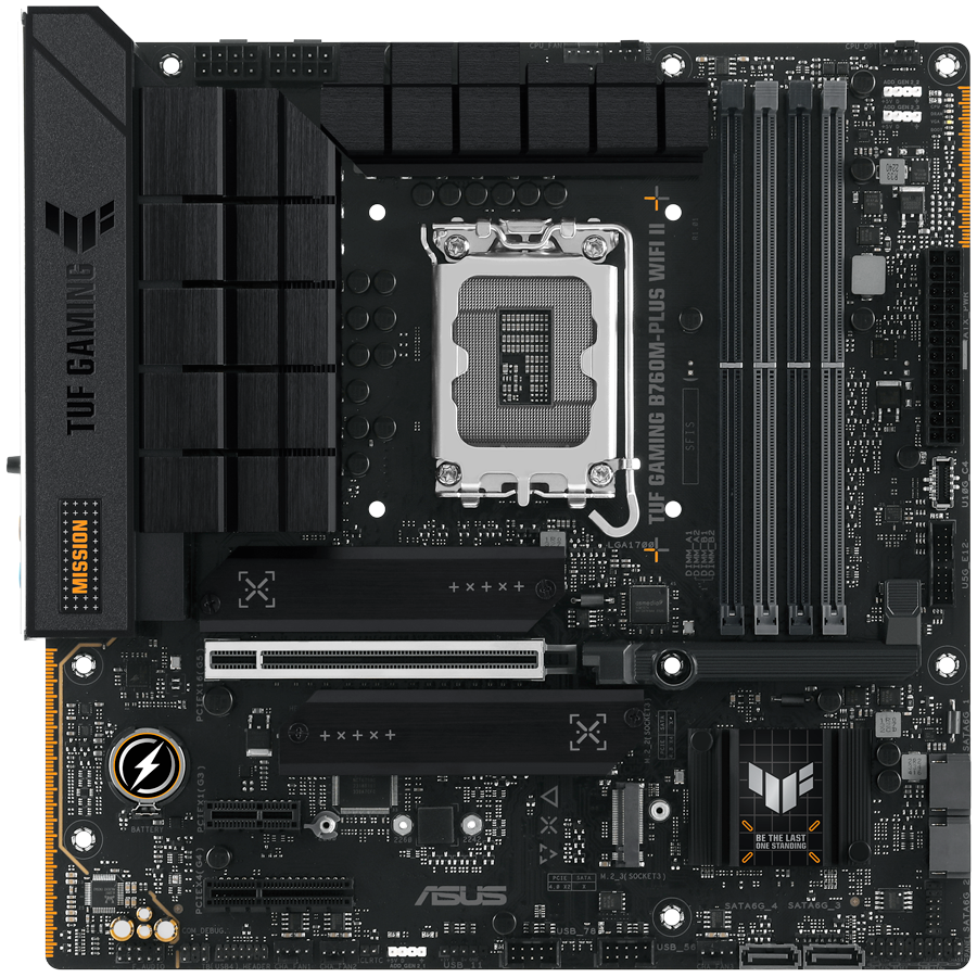ASUS TUF GAMING B760M-PLUS WIFI II LGA1700 mATX MB