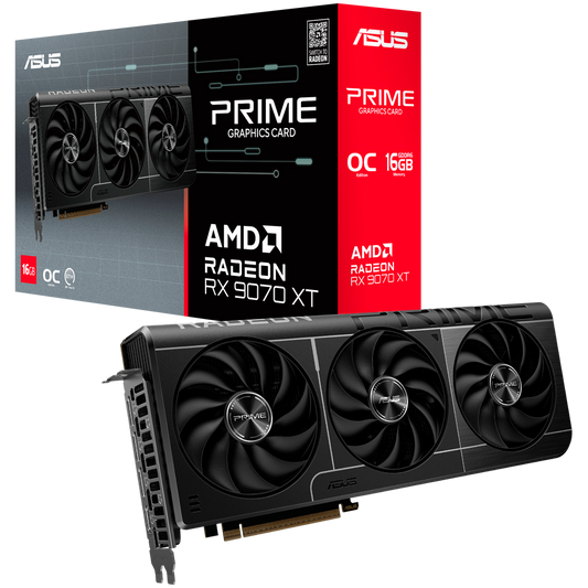 ASUS Prime Radeon RX 9070 XT OC Edition 16GB GDDR6
