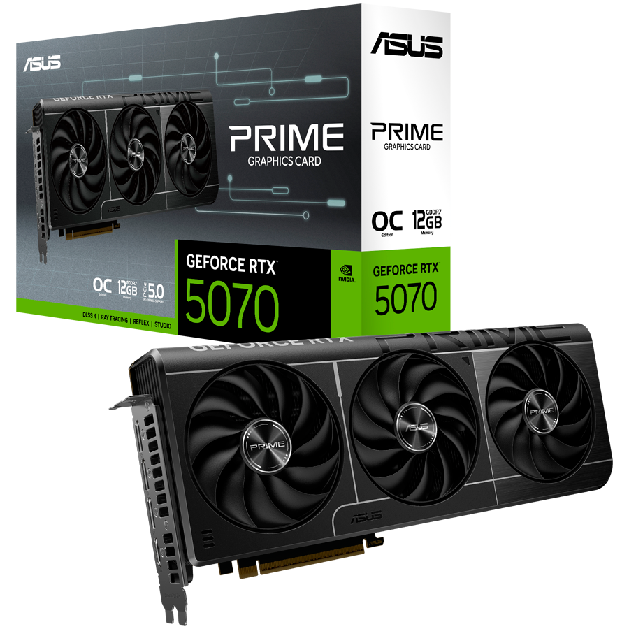 ASUS Prime GeForce RTX 5070 OC Edition 12GB GDDR7