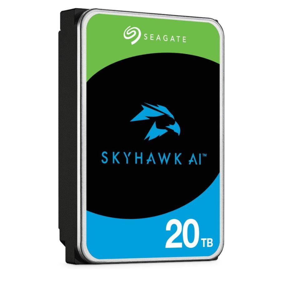 SEAGATE HDD SkyHawk AI  (3.5"/20TB/SATA 6Gb/s/7200rpm) – product photo