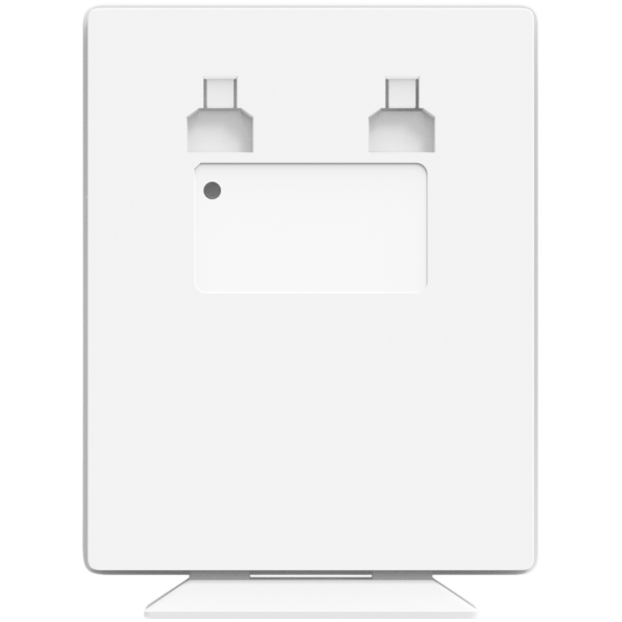 Omada  AX3000 Desktop Dual-Band Wi-Fi 6  Access Point 4×1G RJ45 Port（One support PoE Out  at 802.3at by TP-Link – view 4