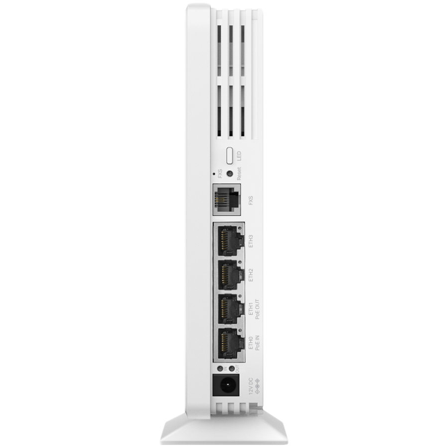Omada  AX3000 Desktop Dual-Band Wi-Fi 6  Access Point 4×1G RJ45 Port（One support PoE Out  at 802.3at by TP-Link – view 5