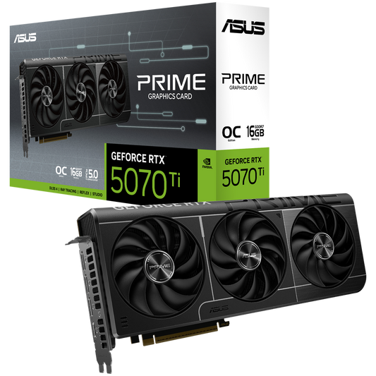 ASUS Prime GeForce RTX 5070 Ti OC Edition 16GB GDDR7