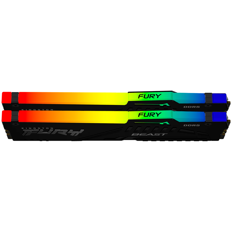 Kingston DRAM 64GB 6000MT/s DDR5 CL36 DIMM (Kit of 2) FURY Beast RGB EXPO – alternate product view 2