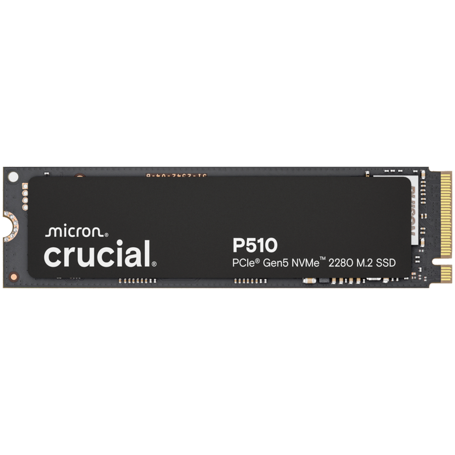 Crucial P510 2TB PCle Gen5 NVMe 2280 M.2 SSD