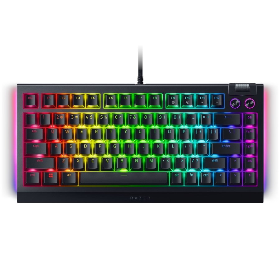Razer BlackWidow V4 75% Gaming Keyboard - US Layout – alternate product view 2
