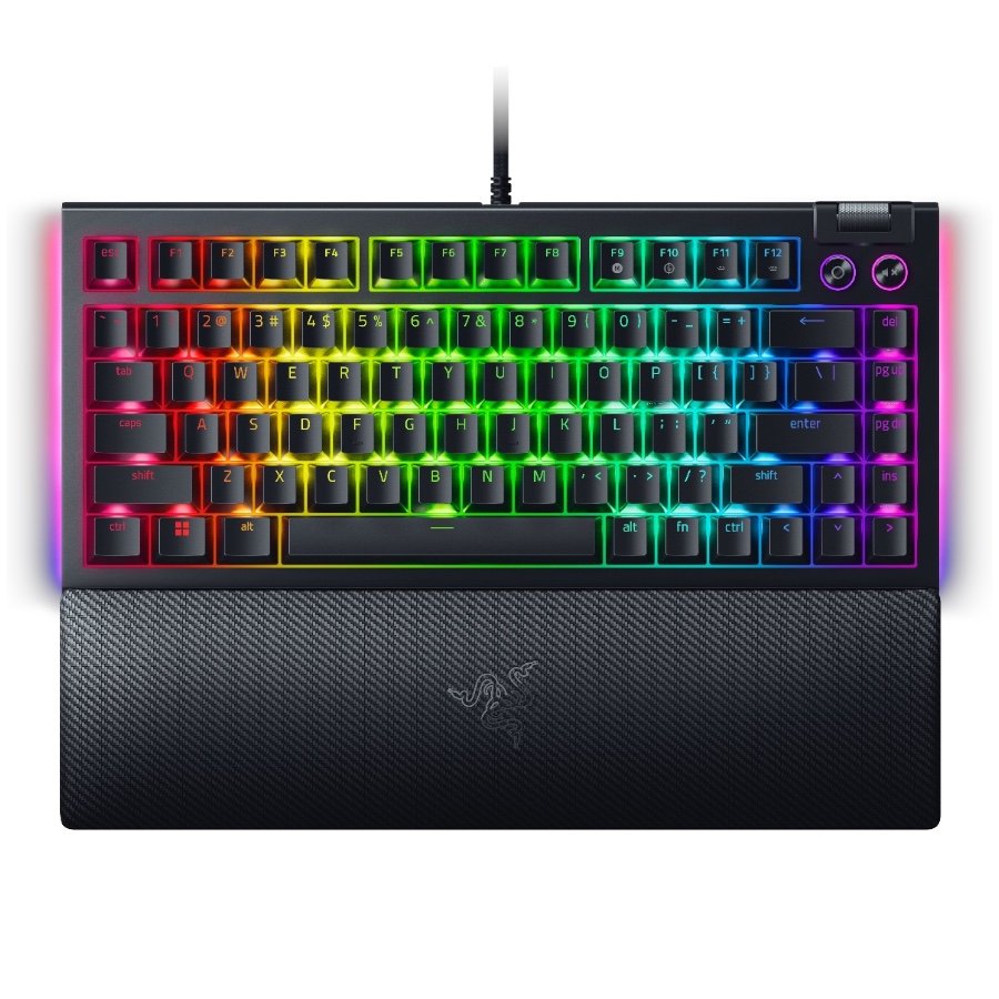 Razer BlackWidow V4 75% Gaming Keyboard - US Layout – alternate product view 3