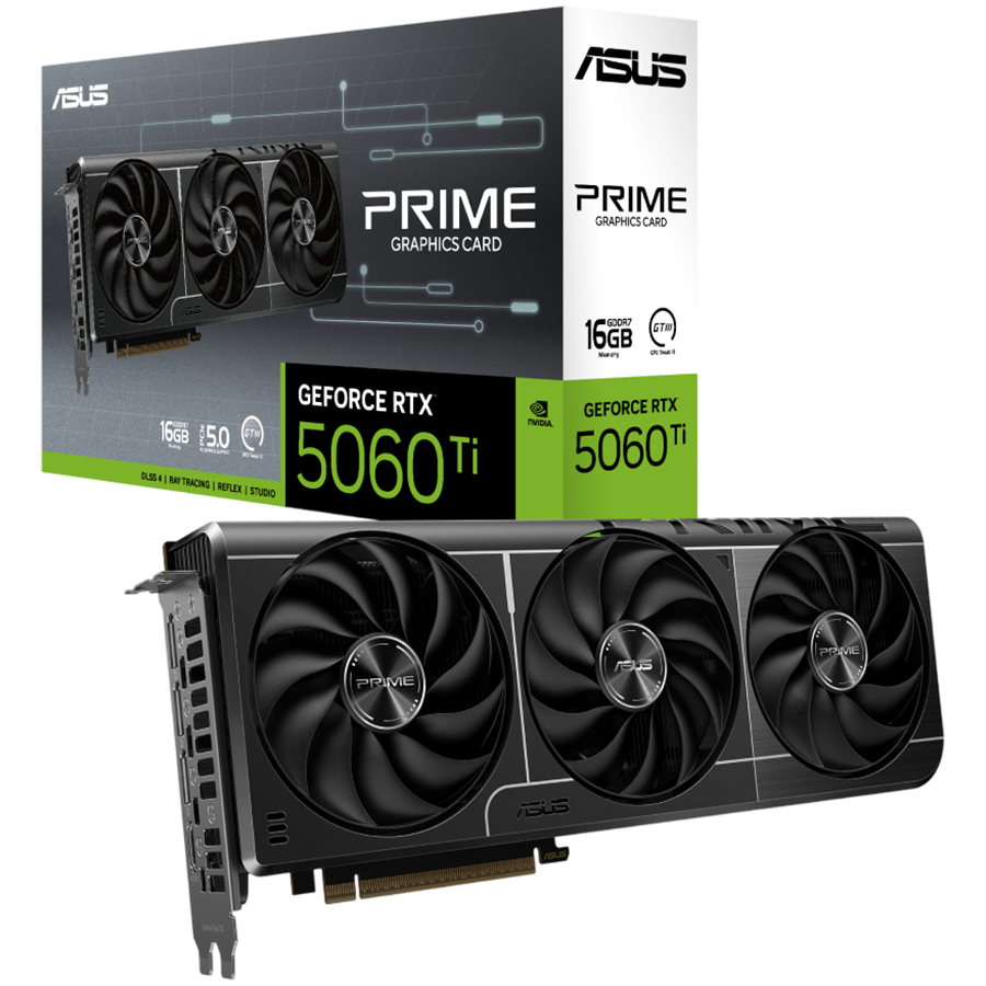 ASUS Prime GeForce RTX 5060 Ti 16GB GDDR7