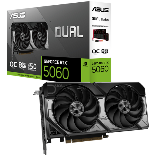 ASUS Dual GeForce RTX 5060 OC Edition 8GB GDDR7