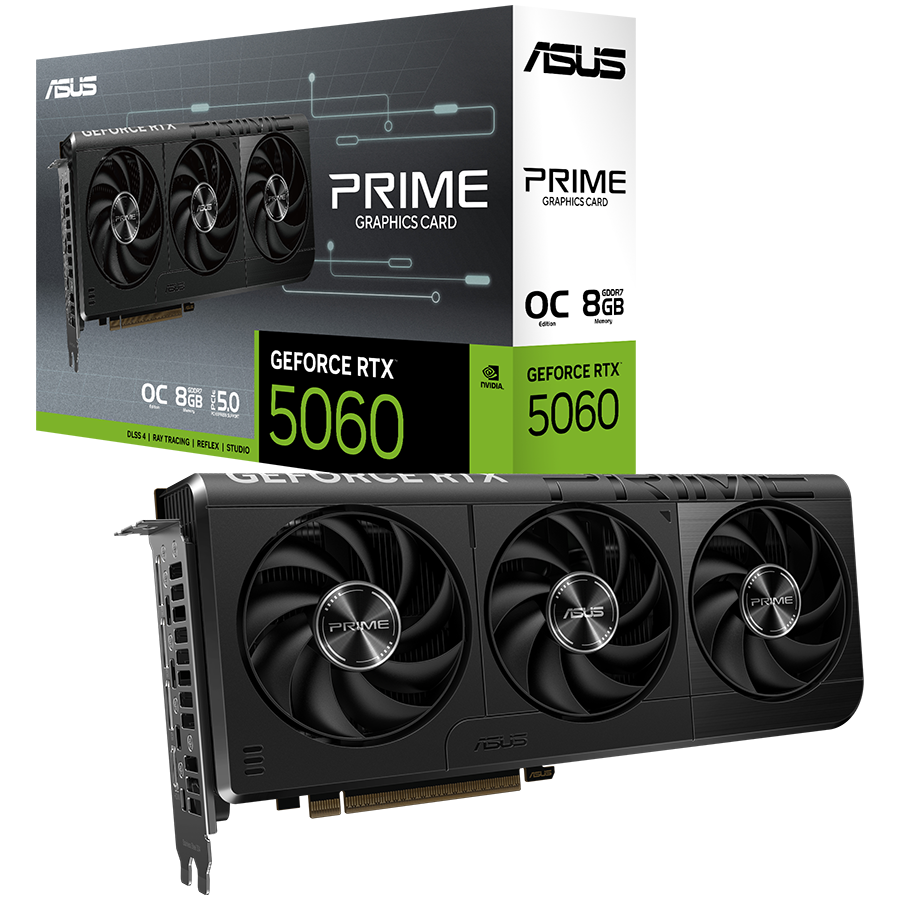 ASUS Prime GeForce RTX 5060 OC Edition 8GB GDDR7