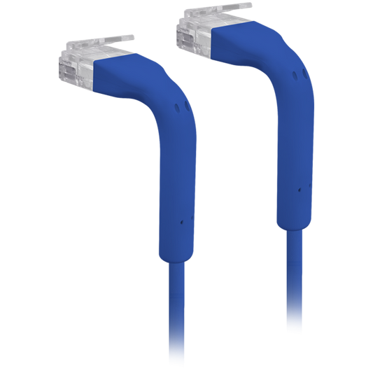 Ubiquiti UniFi Patch Cable U-Cable-Patch-5M-RJ45-BL Ultra-thin patch cable with bendable boots designed for – product photo
