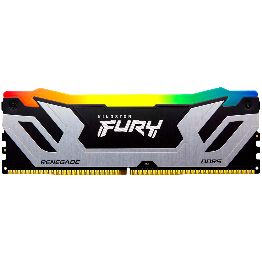 Kingston 24GB 8800MT/s DDR5 CL42 CUDIMM FURY Renegade RGB Silver – alternate product view 2