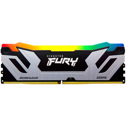 Kingston 24GB 8800MT/s DDR5 CL42 CUDIMM FURY Renegade RGB Silver – alternate product view 2