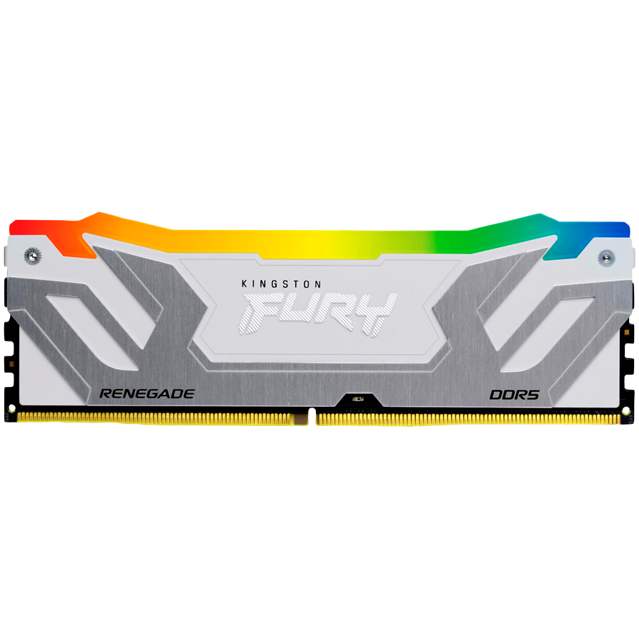Kingston 24GB 8800MT/s DDR5 CL42 CUDIMM FURY Renegade RGB White – alternate product view 2