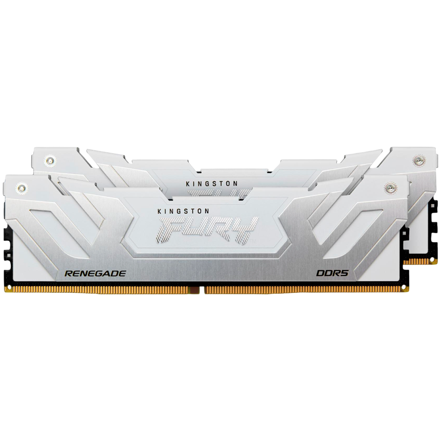 Kingston 48GB 8800MT/s DDR5 CL42 CUDIMM (Kit of 2) FURY Renegade White – alternate product view 2