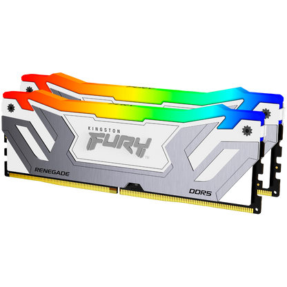 Kingston 48GB 8800MT/s DDR5 CL42 CUDIMM (Kit of 2) FURY Renegade RGB White