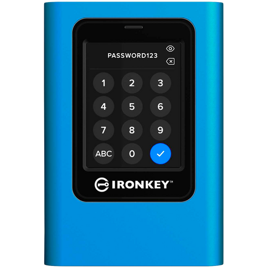 Kingston SSD 7680GB IronKey Vault Privacy 80 XTS-AES 256-bit Encrypted External SSD, EAN: 740617341409