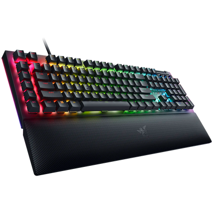 RAZER BlackWidow V4 (Yellow Switch) Gaming Keyboard - US Layout – alternate product view 2