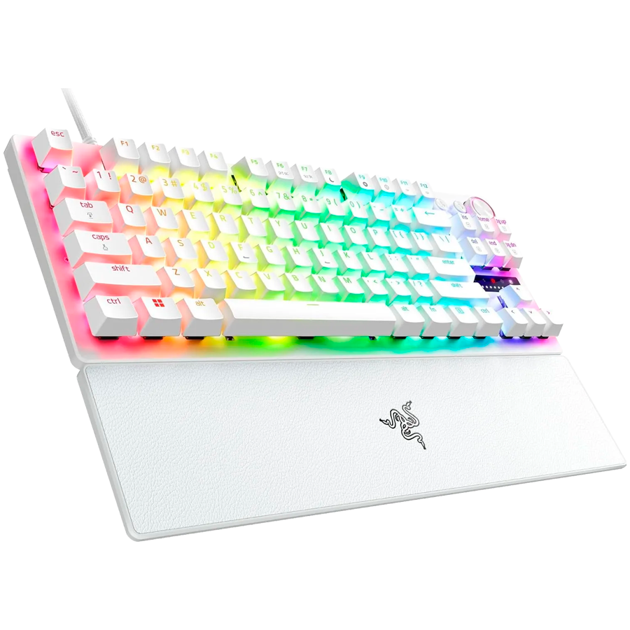 RAZER Huntsman V3 Pro Tenkeyless Gaming Keyboard - White - US Layout – alternate product view 2