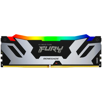 Kingston 24GB 8400MT/s DDR5 CL40 CUDIMM FURY Renegade RGB Silver XMP, EAN: 740617346893 – alternate product view 2