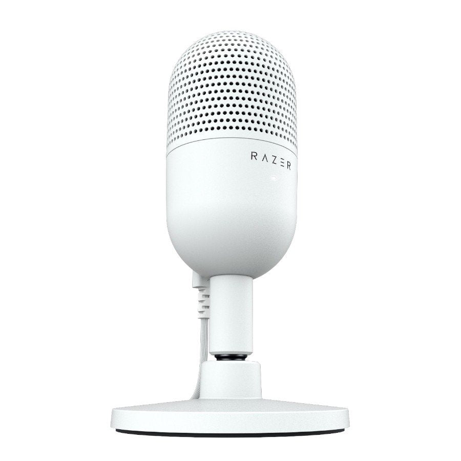 Razer Seiren V3 Mini - White, Ultra-compact Streaming Microphone