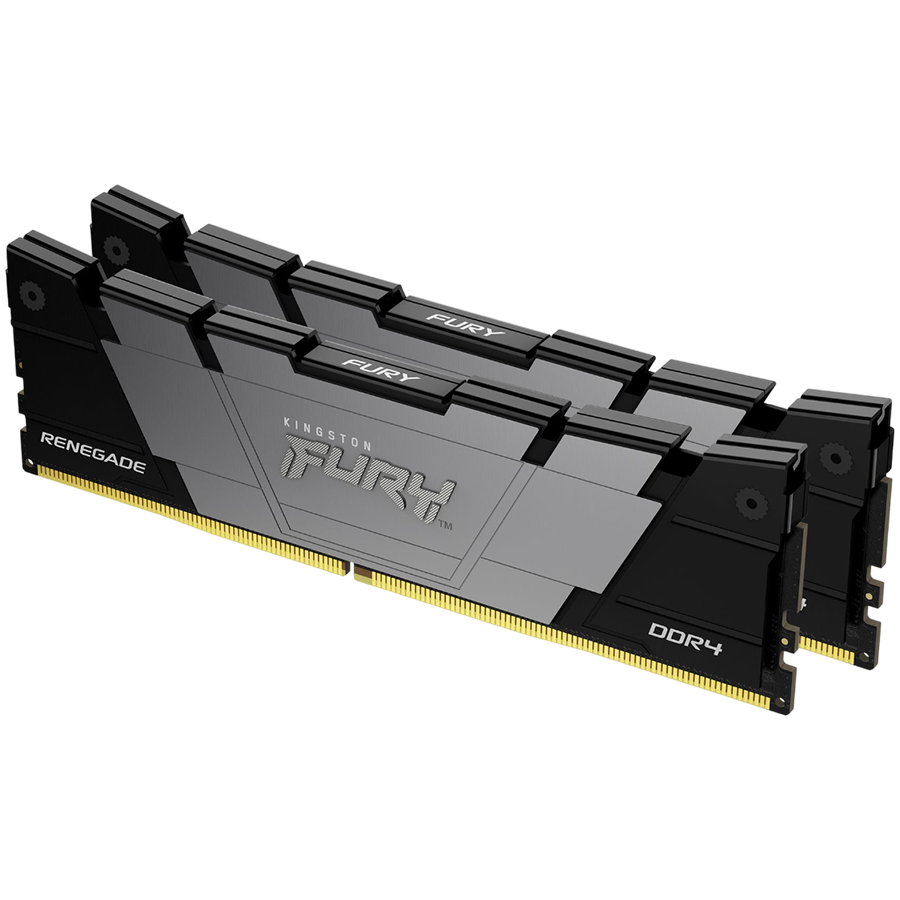 Kingston 16GB 4600MT/s DDR4 CL19 DIMM (Kit of 2) FURY Renegade Black
