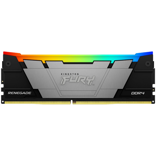 Kingston 64GB 3600MT/s DDR4 CL16 DIMM (Kit of 4) 1Gx8 FURY Renegade RGB