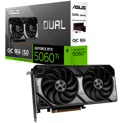 ASUS Dual GeForce RTX 5060 Ti OC Edition 8GB GDDR7