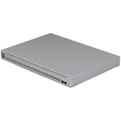 Ubiquiti 24-port, Layer 3 Etherlighting switch with 2.5 GbE, 8x 2.5 GbE RJ45 ports, 16x GbE RJ45 ports, 2x 10G SFP+ – view 3