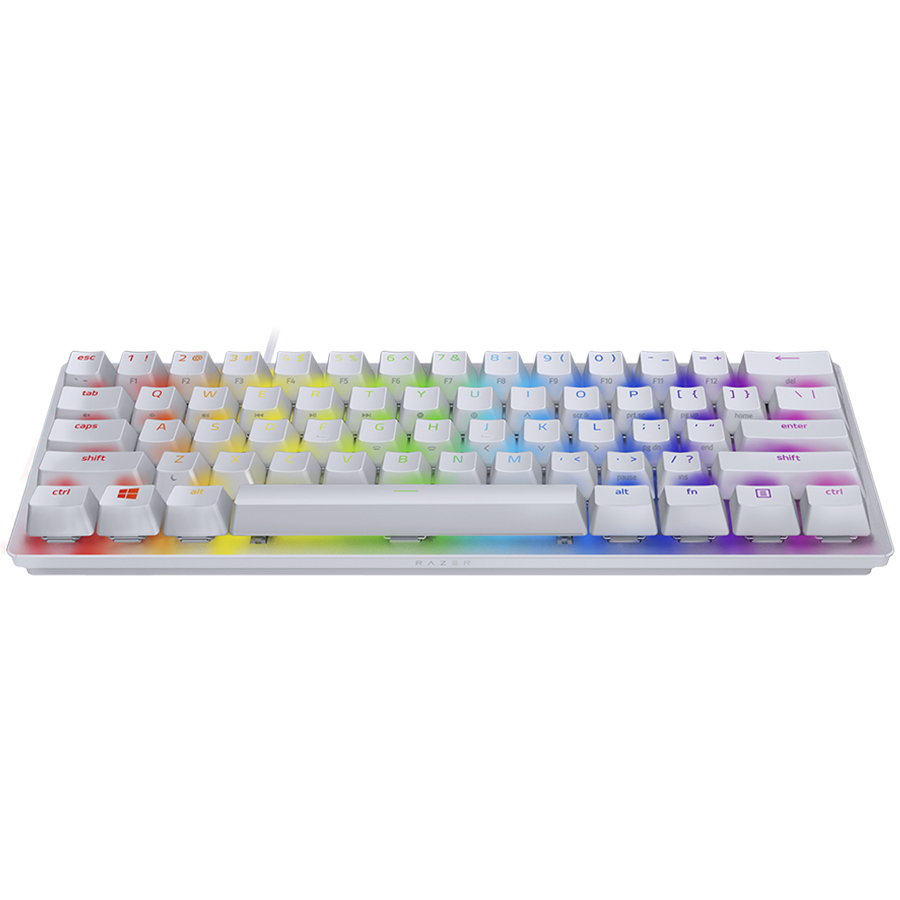 Razer Huntsman Mini, Gaming Keyboard, Mercury Ed. (Purple Switch) - US Layout – alternate product view 2