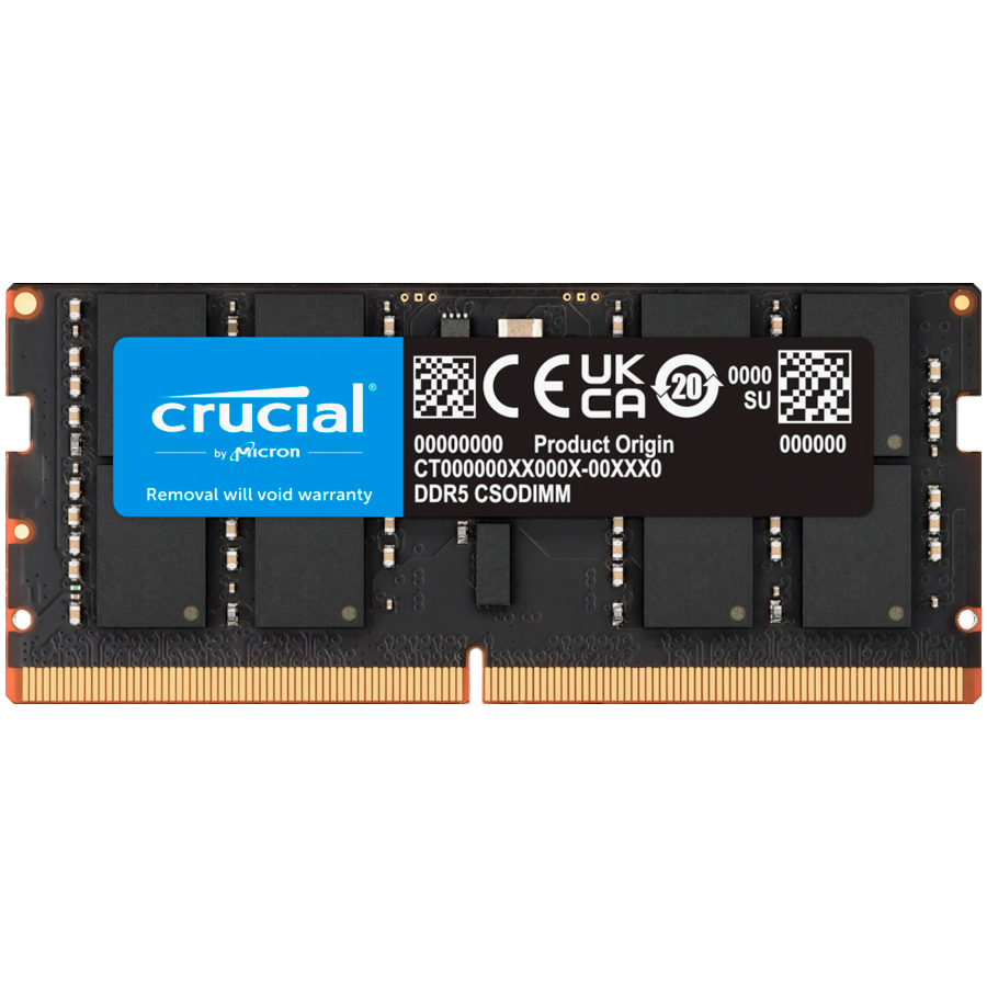 Crucial 32GB DDR5-6400 CSODIMM CL52