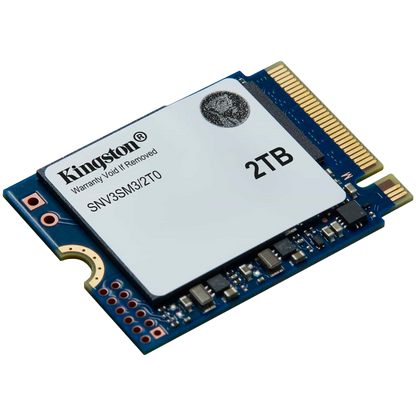 Kingston 2TB NV3 SSD M.2 2230 PCIe 4.0 NVMe, Read: 6,000/ Write: 5,000MB/s – alternate product view 2