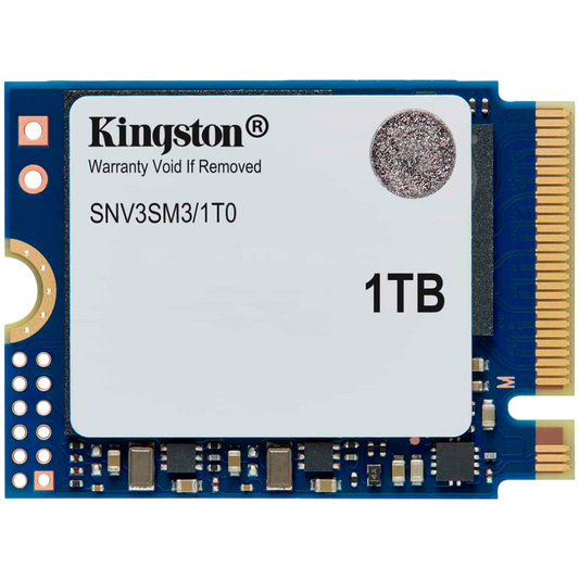 Kingston 1TB NV3 SSD M.2 2230 PCIe 4.0 NVMe, Read: 6,000/ Write: 4,000MB/s