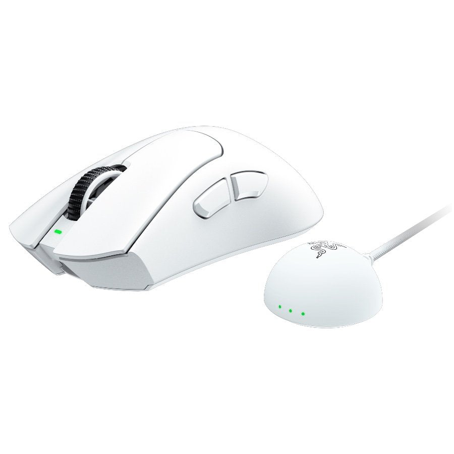 RAZER DeathAdder V4 Pro Gaming Mouse - White – alternate product view 4