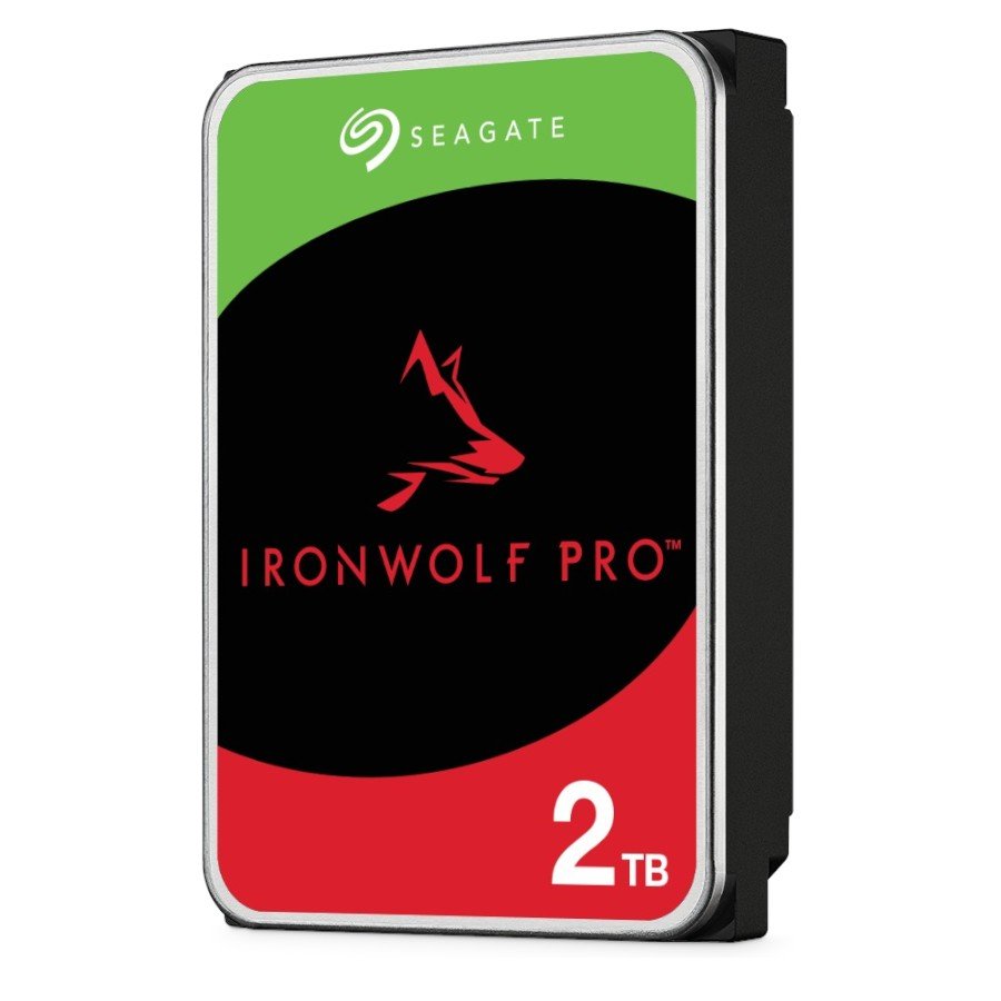 SEAGATE HDD Ironwolf pro NAS (3.5''/2TB/SATA/rmp 7200) – product photo