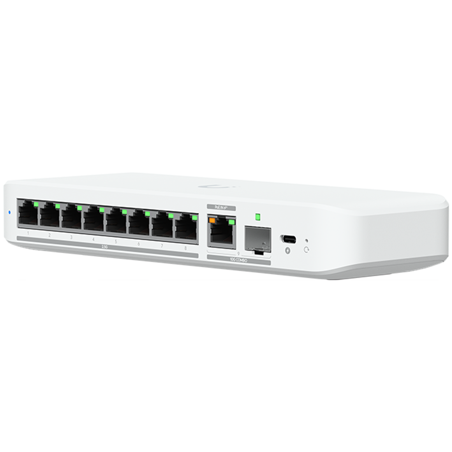 UBIQUITI UniFi Switch Flex 2.5G 8 PoE – product photo