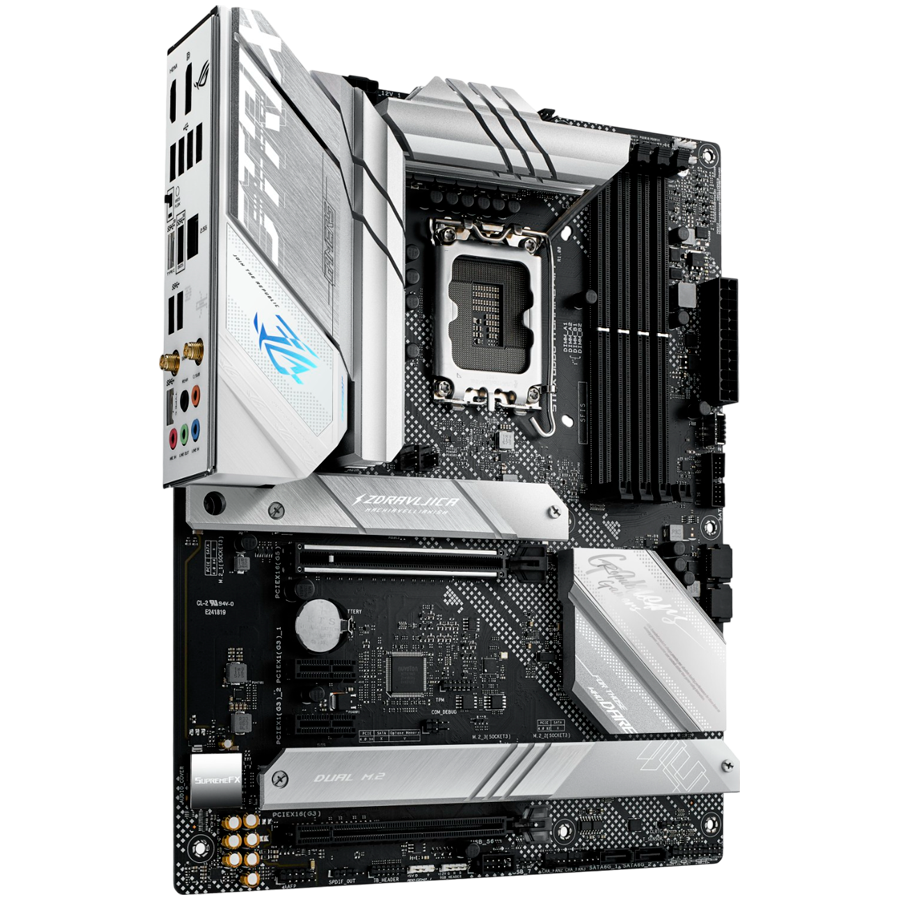 ASUS MB ROG STRIX B660-A GAMING WIFI B660, LGA1700, 4xDDR5, DP, HDMI, 3 x PCIe 4.0 M.2 Slots, 2.5Gb Ethernet, Wi-Fi 6, ALC4080 ATX - product photo