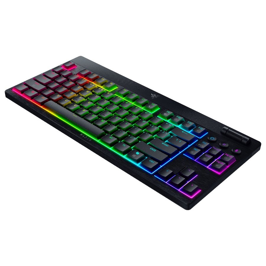 Razer BlackWidow V4 Low-profile Tenkeyless HyperSpeed (Green Switch) - US Layout - Gaming Keyboard – alternate product view 2