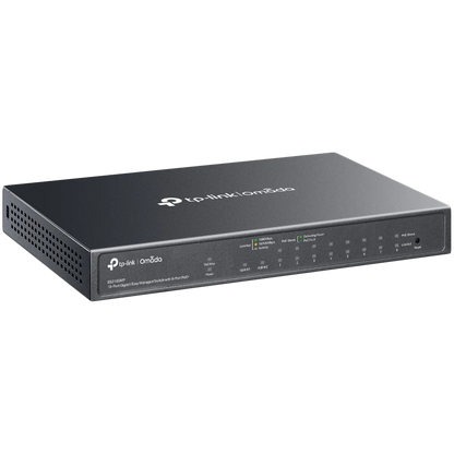 Omada 10-Port Gigabit Easy Managed Switch with 8-Port PoE+ 8× Gigabit PoE+ Ports, 1x Gigabit Non-PoE by TP-Link – view 3