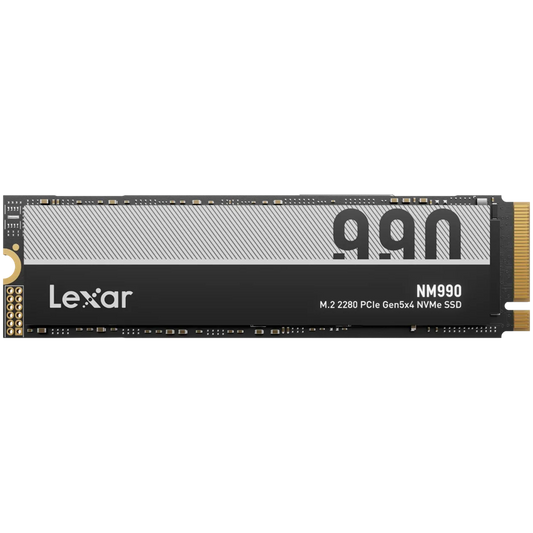 LEXAR NM990 1TB PCIe Gen5 x4 M.2 NVMe up to 14000 MB/s read and 7500 MB/s write – product image