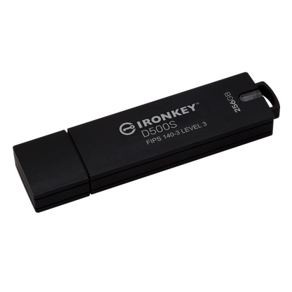 Kingston 256GB IronKey D500S FIPS 140-3 Lvl 3 (Pending) AES-256 – alternate product view 2
