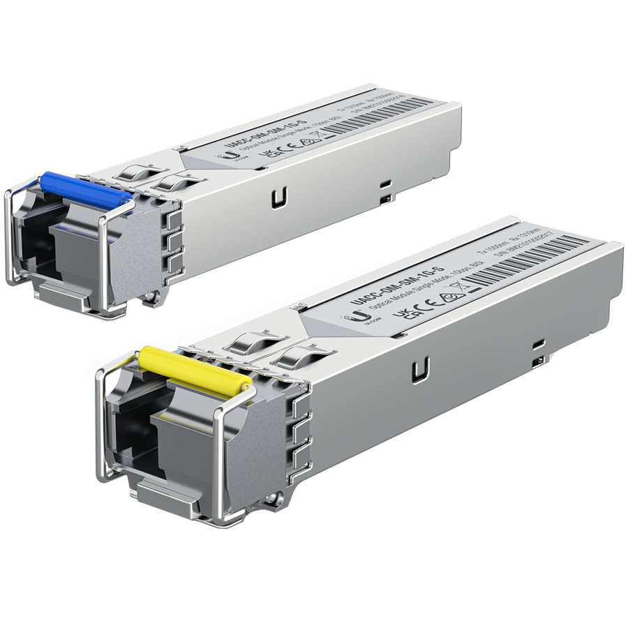 Optical Module Single-Mode Module, 1Gbps, BiDi, 2-PACK by UBIQUITI – product photo