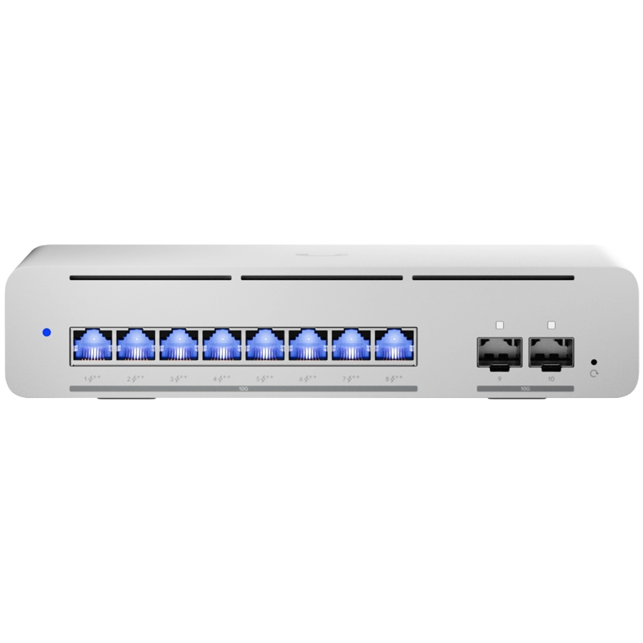 Ubiquiti Layer 3 Etherlighting USW-Pro-XG-8-PoE-EU (8) 10 GbE and (2) 10G SFP+ ports – product photo