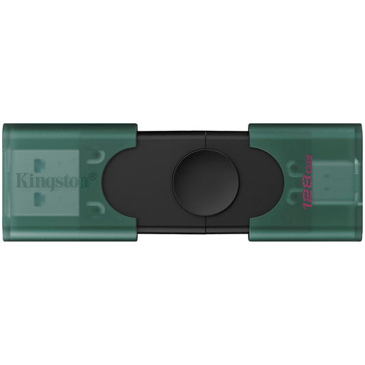 KINGSTON 128GB USB-A + USB-C 3.2 Gen 1 DataTraveler DuoG2