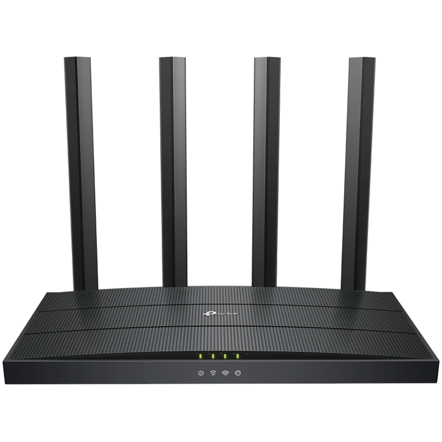 TP-Link Archer AX12 AX1500 Dual-Band Wi-Fi 6 Router, 300 Mbps at 2.4 GHz + 1201Mbps at 5 GHz, 4× Antennas, – product photo
